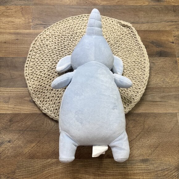 Pillowfort Blue Baby Elephant Weighted Plush 14" Sensory Stuffed Animal - Picture 4 of 6